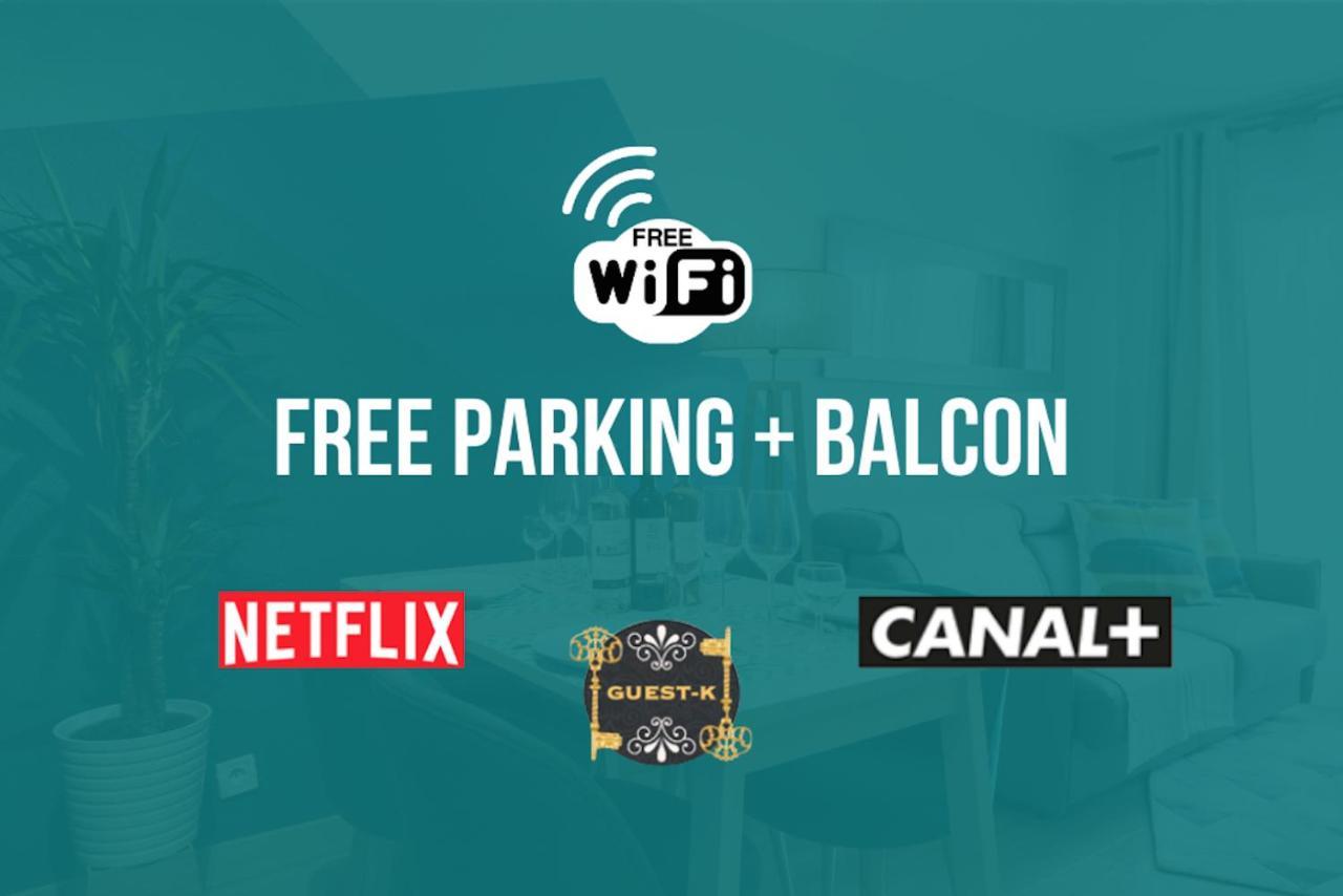 Apartamento Guest-K Peretto Netfix-Balcon-Free Parking Grenoble Exterior foto