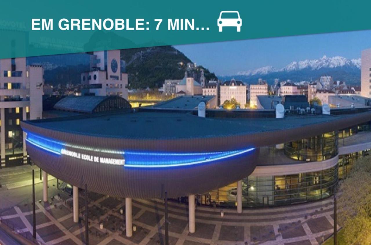 Apartamento Guest-K Peretto Netfix-Balcon-Free Parking Grenoble Exterior foto