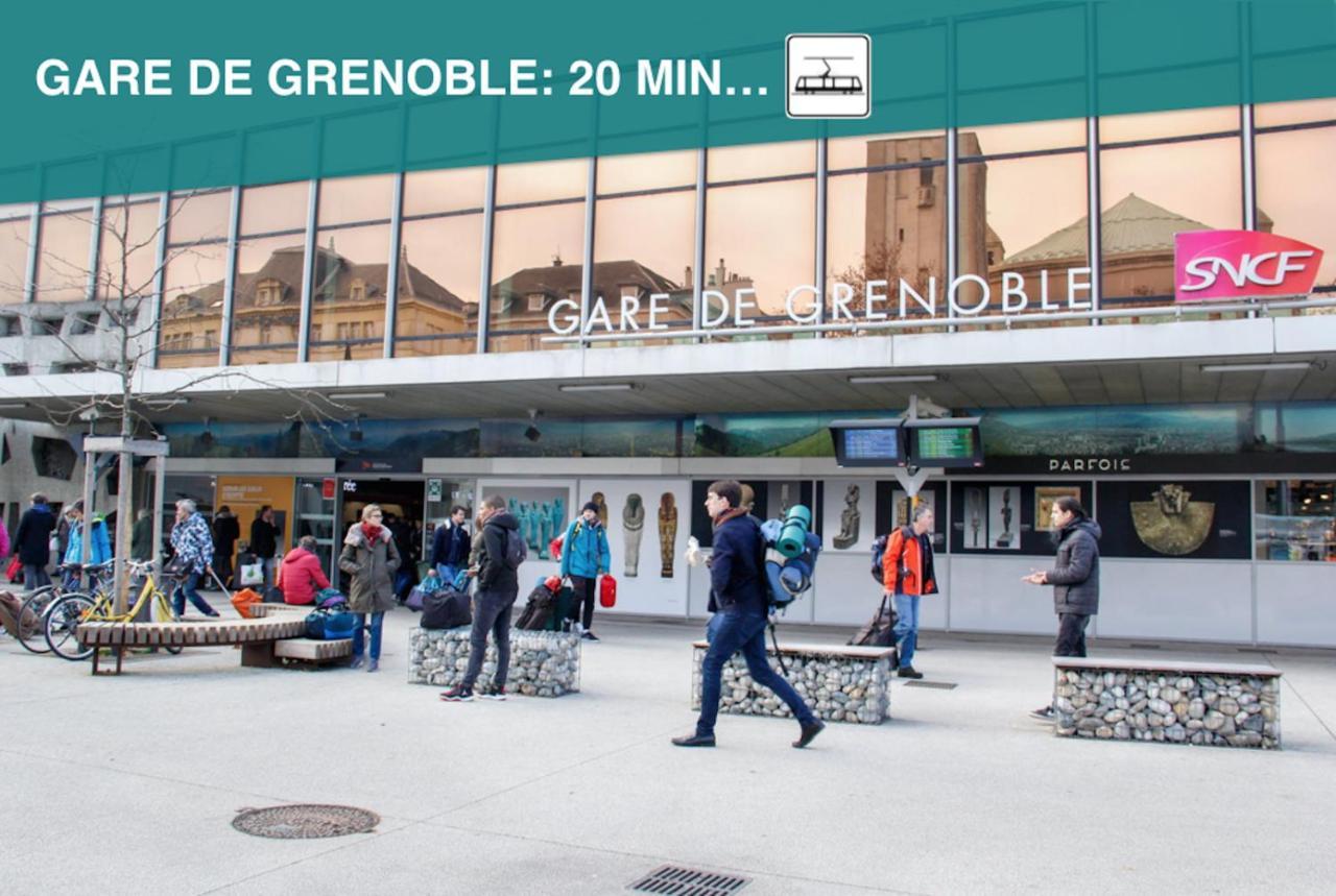 Apartamento Guest-K Peretto Netfix-Balcon-Free Parking Grenoble Exterior foto